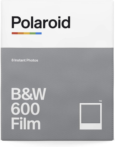 Imagen 3 de 7 de Polaroid Black And White 600 Film Pack P/ 8 Fotos