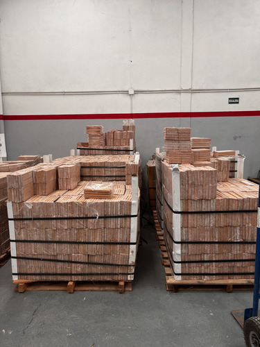 Pack 10 Tejuelas Refractarias Natural 23 *11,5*cm Ladrillo