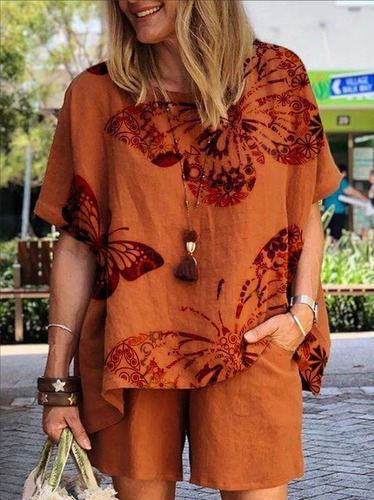 . Conjunto De Pantalones Para Dama, 2 Piezas