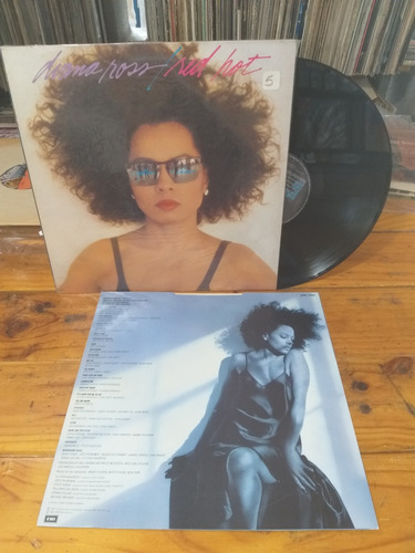 Diana Ross Red Hot Rhythm Vinilo Lp Uk 1987 Funk Soul Disco