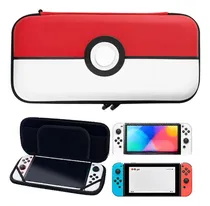 Comprar Funda Estuche De Nintendo Switch Y Switch Oled - Rojo