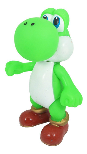 Juguete Mario Bros. Figura Yoshi Galaxy Nintendo Gamer 21cm