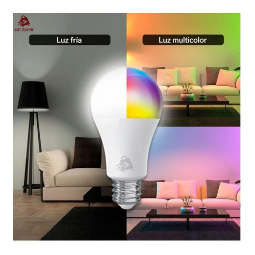 Foco Inteligente Led Rgb Con Control Remoto Colores 5w Ele-g Rgb