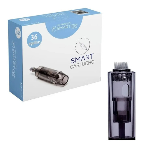 Cartucho Smart Pen 36 Agulhas - Caixa Com 10 Agulhas - Smart GR