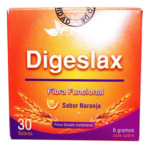 Digeslax Laxante Natural Fibra Phyllium 30 Sobres Naranja