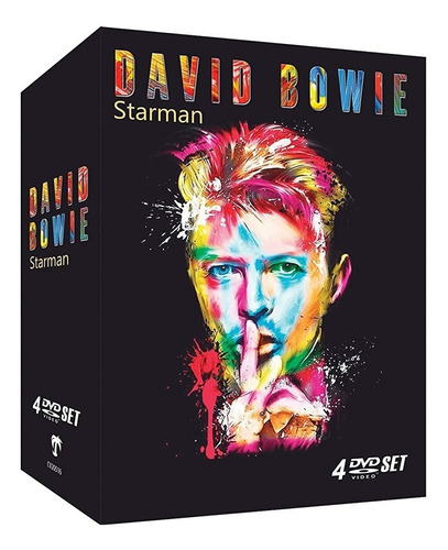 Dvd David Bowie - Starman Box 4dvd - Original Novo Lacrado