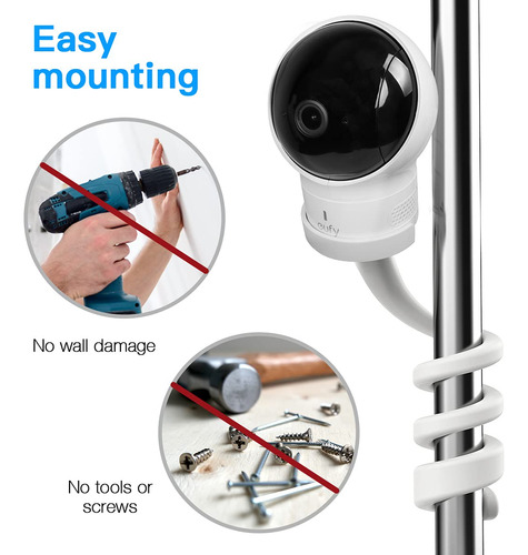 Monitor De Bebé Con Soporte Skinghong Para Eufy Spaceview/sp