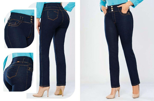 Imagen 1 de 1 de Jean Plus Size Recto Gran Jeans
