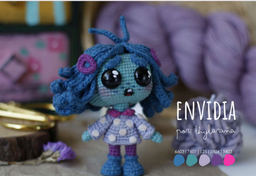 Patron Tutorial Amigurumi Intensamente 2 Crochet En Español