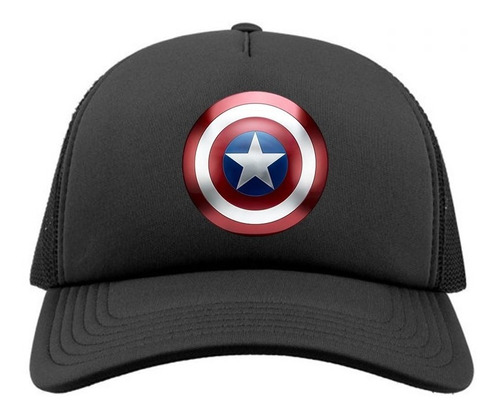 Gorro Snapback Capitán América Estampado