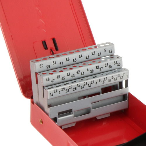 Caja De Almacenamiento Para Brocas Giratorias, 60 Ranuras