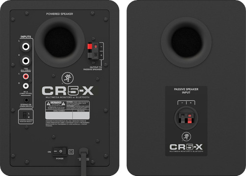 Imagen 7 de 10 de Monitores De Estudio Activos Mackie Cr5-x 80w Profesionales