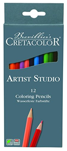 Cretacolor Artist Studio Juego De Lápices Para Colorear, 12