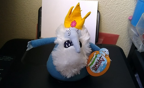 2018 Cartoon Toy Factory Adventure Time Ice King Plush 18 Cm