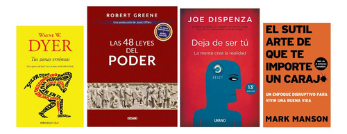 Deja De Ser Tu + 48 Leyes Del Poder + Si Lo Crees + Amigos