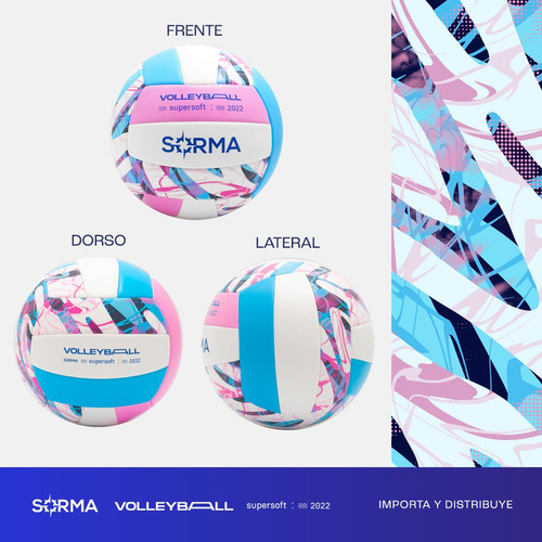 Imagen 4 de 10 de Pelota De Voley Peso Medida Profesional Soft Pvc