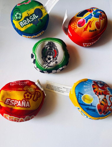 Hacky Sack Kellogg's Holanda,brasil,españa,portugal Y Mexico (Usado)