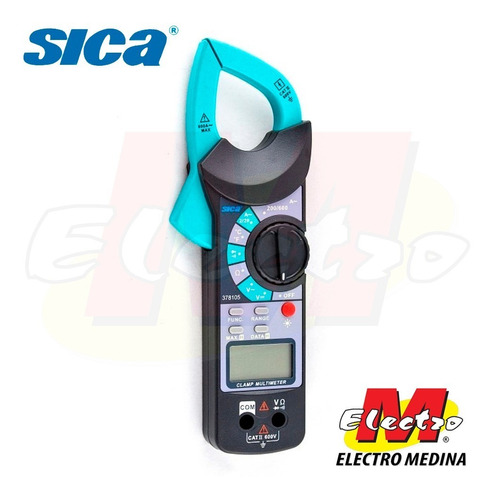 Pinza Amperométrica C/ Termocupla Envio Sica Electro Medina