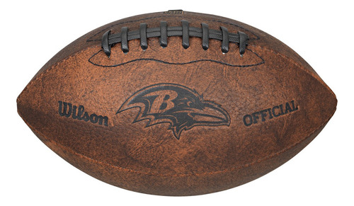 Baltimore Ravens - Balón De Fútbol (22,8 Cm), Diseño Vintage