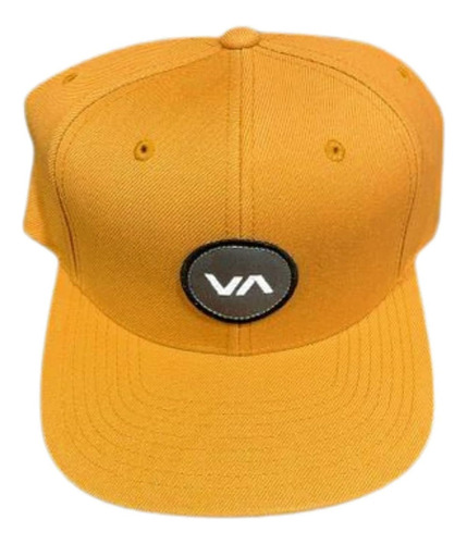 Rvca Va Patch Snapback Hat Varilla Dorada Talla Única