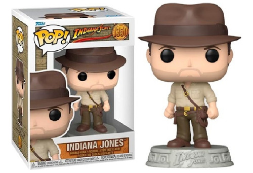 Funko Pop 1350 Indiana Jones Cabeza Oscilante Original