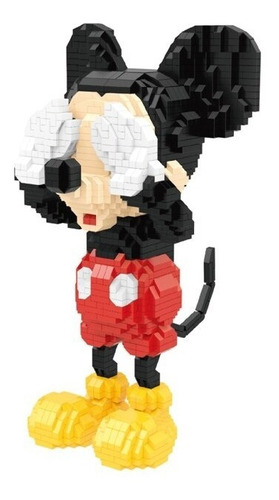 Mickey Mouse Armable Mini Bloques Lp Bricks 21cm
