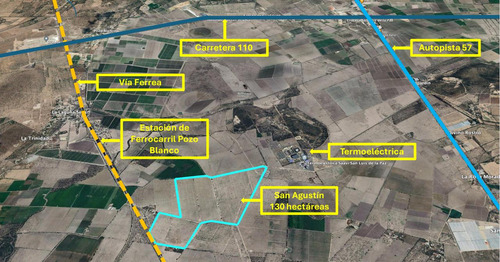 Terreno Industrial En Venta La Concepción, Guanajuato Con Gran Cantidad De Energía Disponible