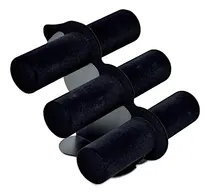 Comprar Expositor Triplo Pulseira Bracelete Relógios Jóias Bijuteria Cor Preto