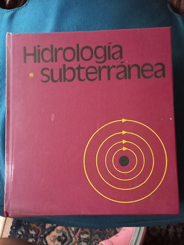 Hidrología Subterránea Primera Edición Libro Usado 