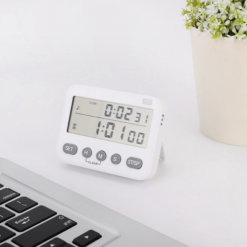 Reloj Despertador Silencioso Con Recordatorio De Cocina