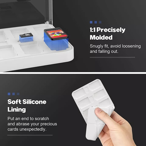 Carcasa - Case Porta Cartuchos Para Nintendo Switch Oled