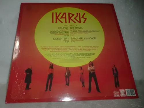 Ikarus – Ikarus (1971, Vinyl) - Discogs