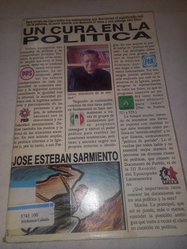 Religión Y Política Un Cura En La Política Esteban Sarmiento