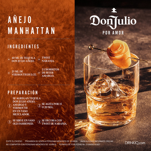 Pack De 6 Tequila Don Julio Añejo 700ml