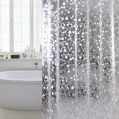 Cortina Ducha Eva Forro Impermeable Cortina Ducha 180x180cm
