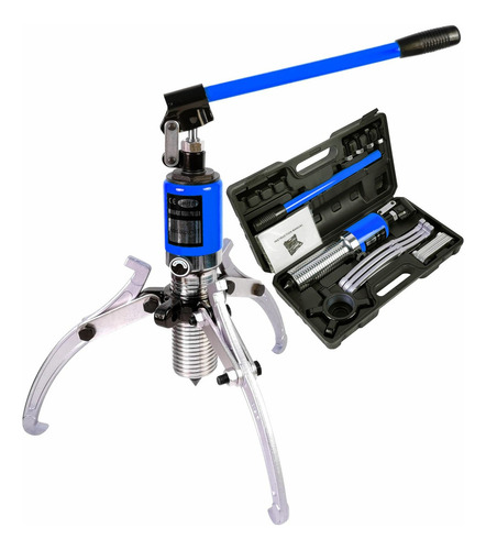 Amzcnc Extractor De Engranajes Hidráulico De 15 Toneladas Máx. Extractor Hidráulico De Capacidad De 2 O 3 Mandíbulas, Separador De Buje De Rodamiento, Herramienta Separadora Hidráulica Para Tirar De