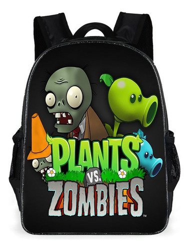 Mochila Plantas Vs. Zombies Con 2pcs