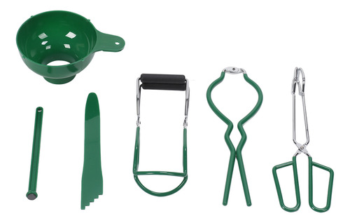 Kit De Conservas, 6 Peças, Funnel Tong Bubble Popper Jar Wre