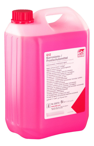 Refrigerante Febibilstein Rojo G12 G11 Azul Full Concentrado
