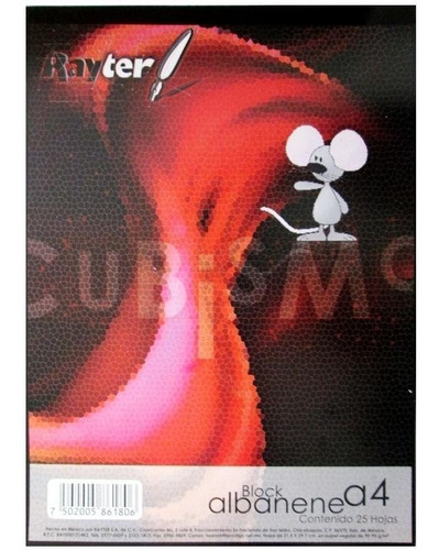 Papel Albanene A4 Block Con 25 Hojas Rayter