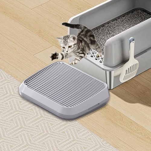 Almohadilla Reutilizable Kitty Liter Pad Para Pie De Cama, C