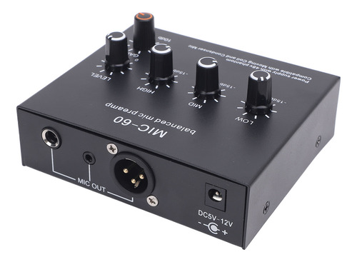 Preamplificador De Micrófono Dinámico Que Mejora La Calidad