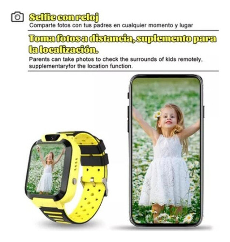 Reloj Inteligente Con Gps Y Llama, Impermeable, Para Niños Y