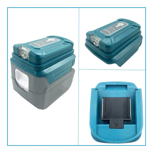 Para Makita 18v Con Adaptador De Batería Usb, Carga Rápida P