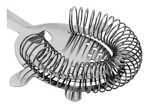 Imagem 5 de 7 de Coador Strainer De Gelo Profissional Aço Inox Barman Bebidas