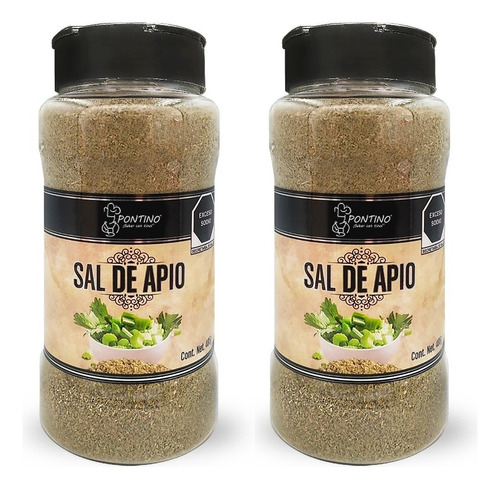 Pontino Sal De Apio 485 Gramos 2 Piezas