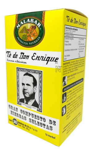 Té De Don Enrique (30 Bolsitas) Malabar