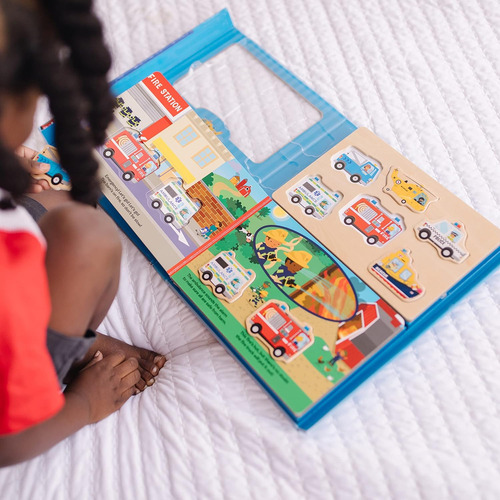 Melissa Doug Al Libro De Rescate Y Un Juego De Rompecabezas