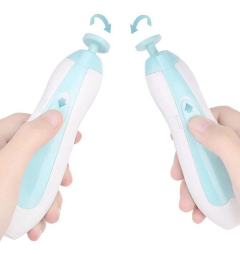 Set De Manicura Automática Para Bebé Recién Nacido Rosado