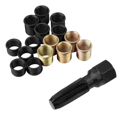 Kit De 16 Ferramentas Para Reparar Roscas De Velas De